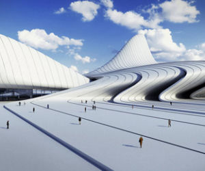 Heydar Aliyev Centre. Zaha Hadid zaprojektowała centrum kultury w Azerbejdżanie
