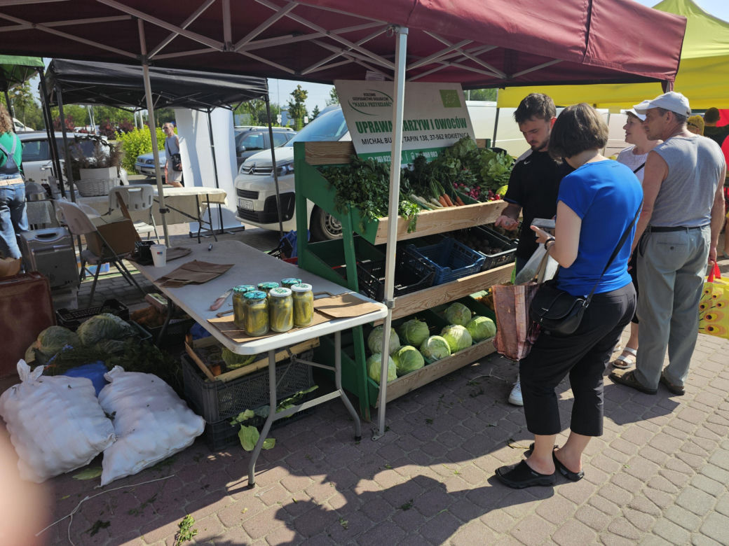 6. Eko-bazarek w Parku Papieskim 