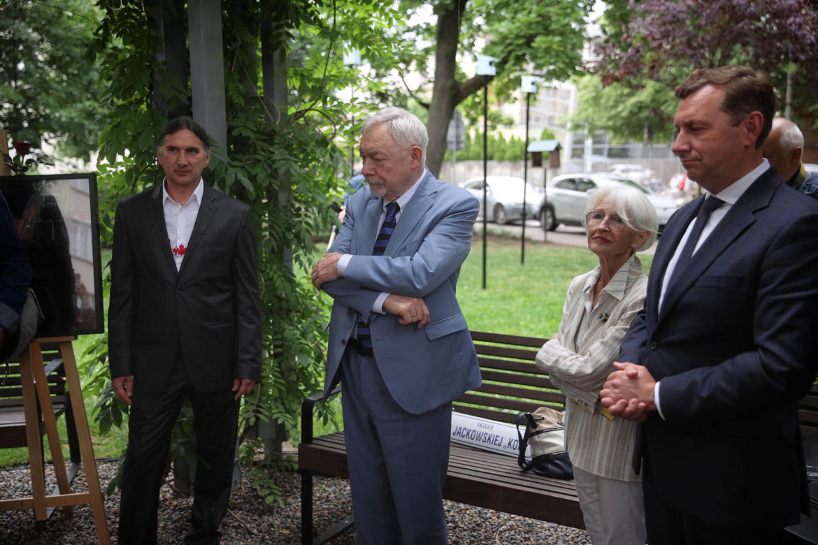 Tak wygląda skwer im. Kory w Krakowie. Olga Jackowska została patronką placu w centrum miasta