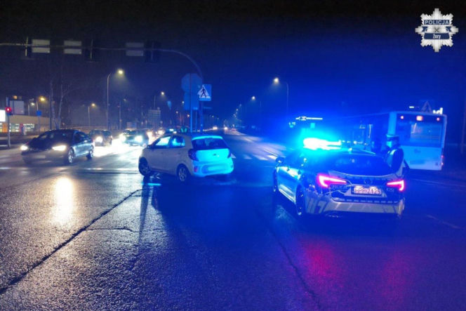 Pijana seniorka za kierownicą