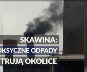 Skandal w Skawinie. Firma bez zezwolenia wypala trujące substancje