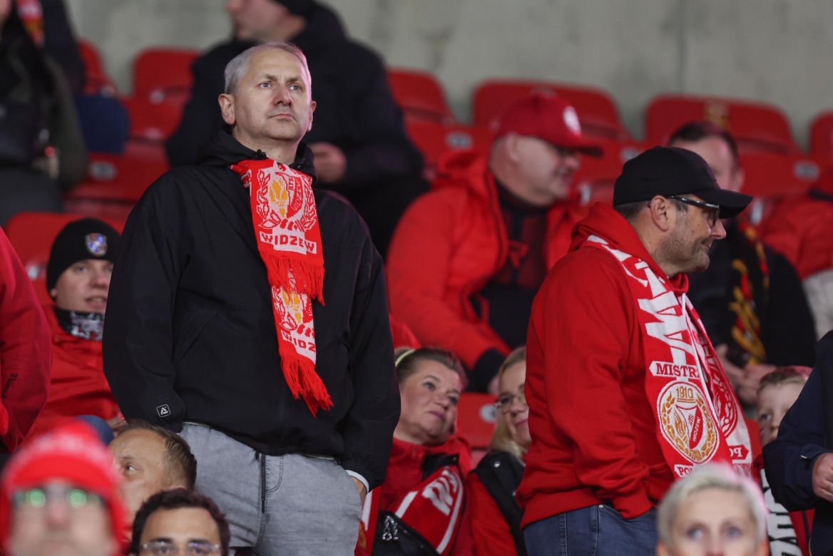 Widzew Łódź - Górnik Zabrze: Zdjęcia kibiców i zawodników z klasyku w ramach 12. kolejki PKO BP Ekstraklasy