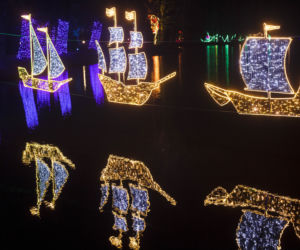 Park Iluminacji w zamku Topacz