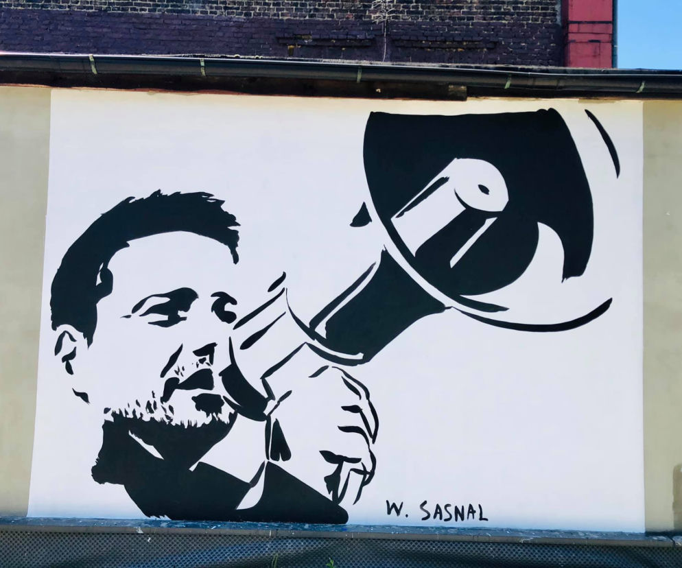 W Katowicach powstał wyjątkowy mural z Rafałem Trzaskowskim. Stworzył go znany artysta [ZDJĘCIA]