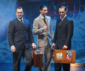 Bodo. Eugeniusz Bodo (Tomasz Schuchardt), Karol Hanusz (Eryk Kulm), Witold Roland (Stefan Pawłowski)
