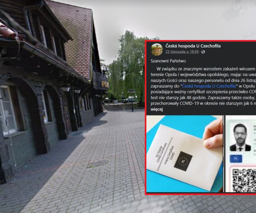 Restauracja w Opolu tylko dla zaszczepionych! Właściciel boi się o lokal. Internauci: Apartheid