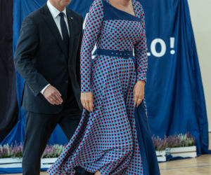 Agata Duda kwitnie na wiosnę