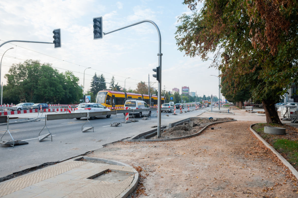 Kończy się dramat pieszych na Mokotowie 