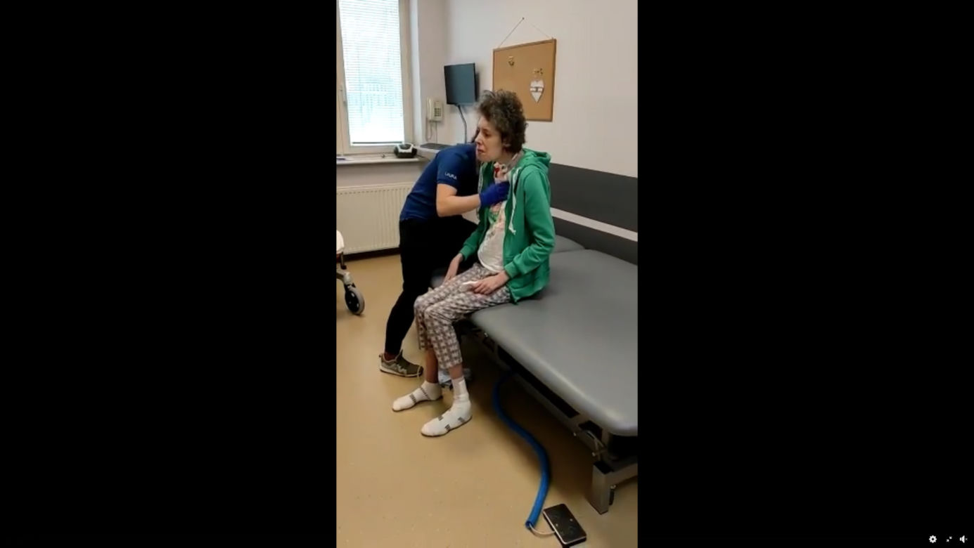 Prawie umarła przez opryszczkę