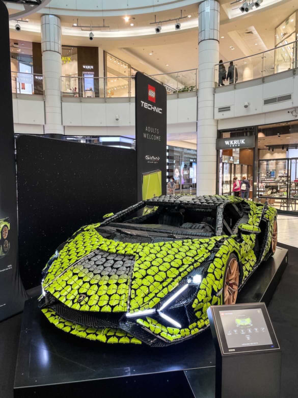 Lamborghini Sian z klocków LEGO