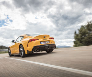 Toyota GR Supra w kolorze Nitro Yellow