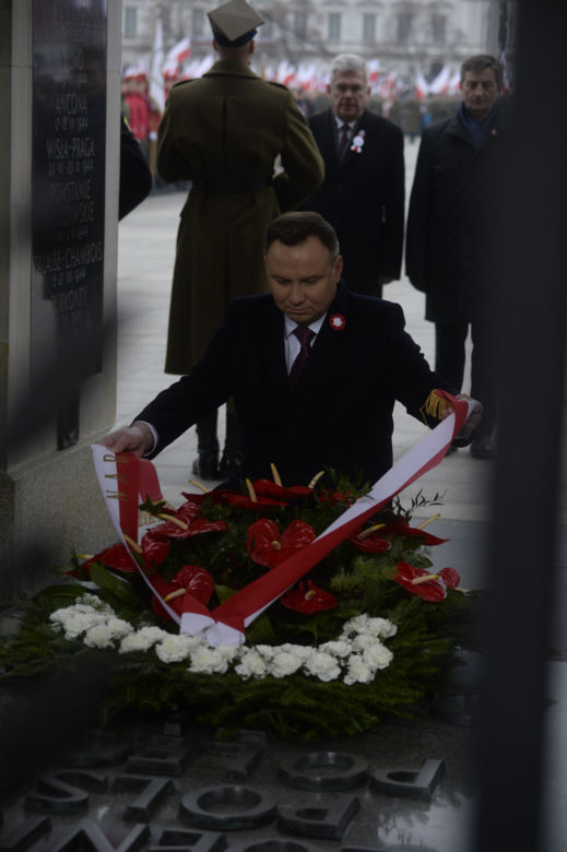 Uroczystości na Grobie Nieznanego Żołnierza