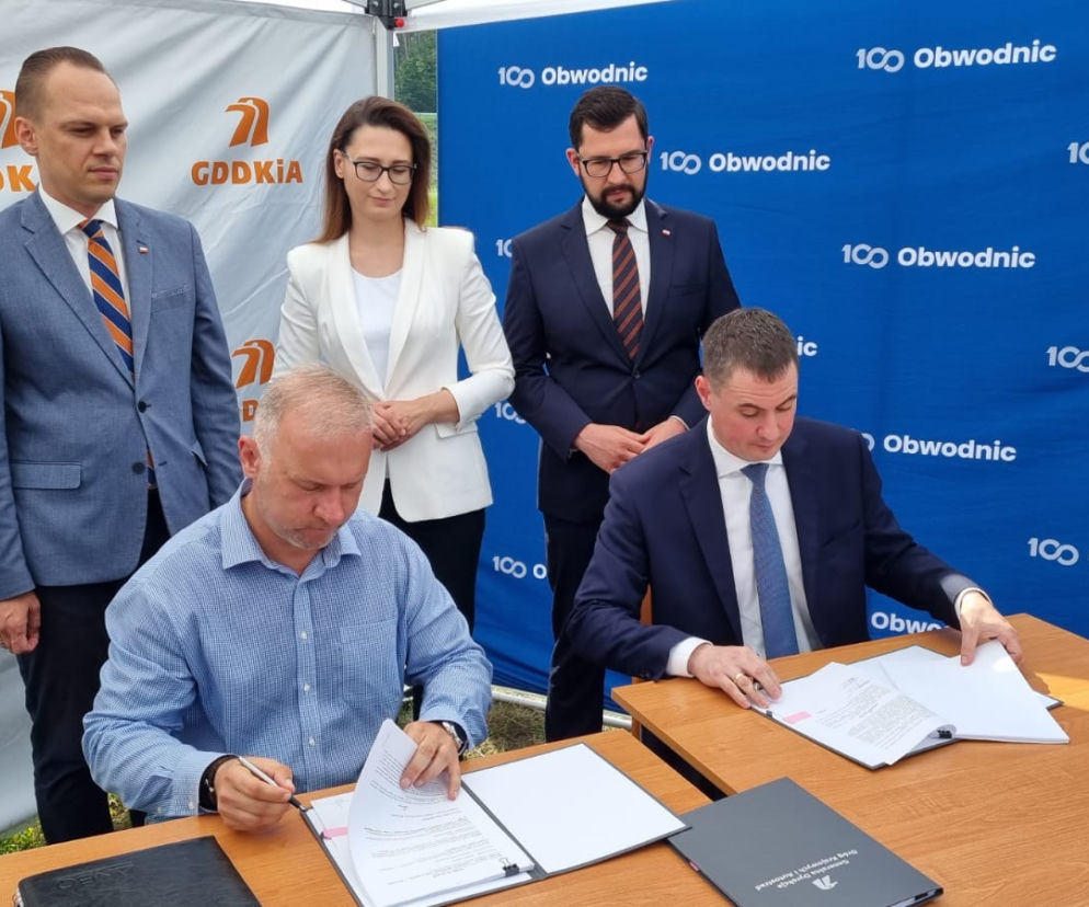 Podpisanie umowy na obwodnicę Szczecinka w ciągu DK20