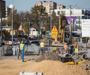 Tak wygląda budowa Trasy Łagiewnickiej