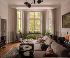 To mieszkanie to nie tylko przestrzeń do życia, ale i podróż w czasie.