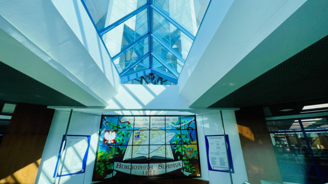 Biblioteka Śląska projektu Juranda Jareckiego, Marka Gierlotki i Stanisława Kwaśniewicza w Katowicach