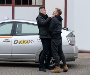 Na Wspólnej, odc. 3025. Igor (Jakub Wesołowski), Leszek (Wojciech Majchrzak)