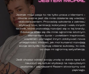 Michał Porąbaniec: Jedyny taki król brwi w mieście!