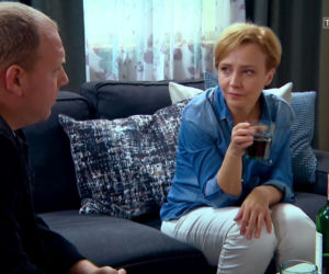 Barwy szczęścia, odc. 2210: Sabina (Barbara Kurzaj), Andrzej Tomala (Bartłomiej Nowosielski