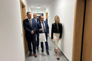 Przekazanie kluczy do mieszkań STBS kolejnym lokatorom