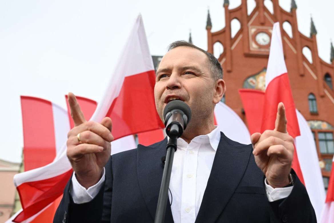 Tak Karol Nawrocki rozgrzewał się przed debatą prezydencką "Super Expressu"!