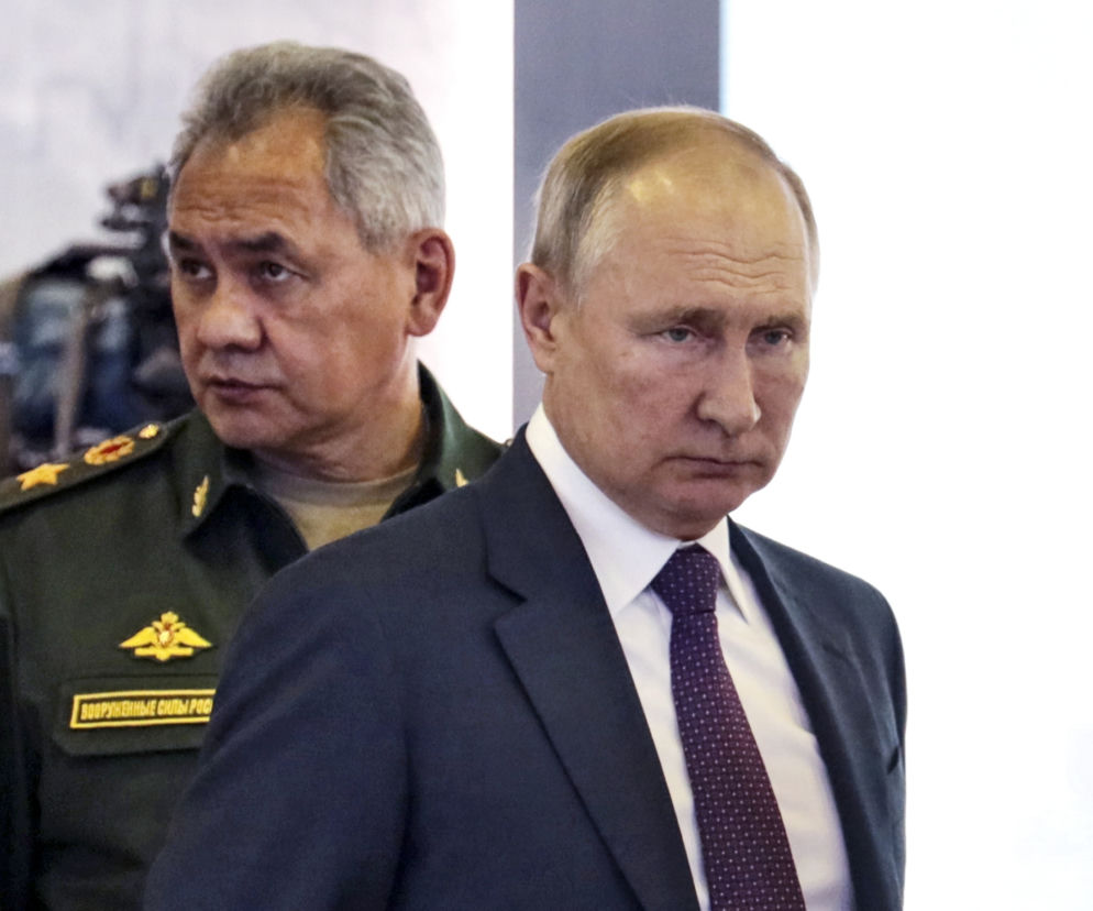 Tak wyglądają relacje Władimira Putina i Siergieja Szojgu 