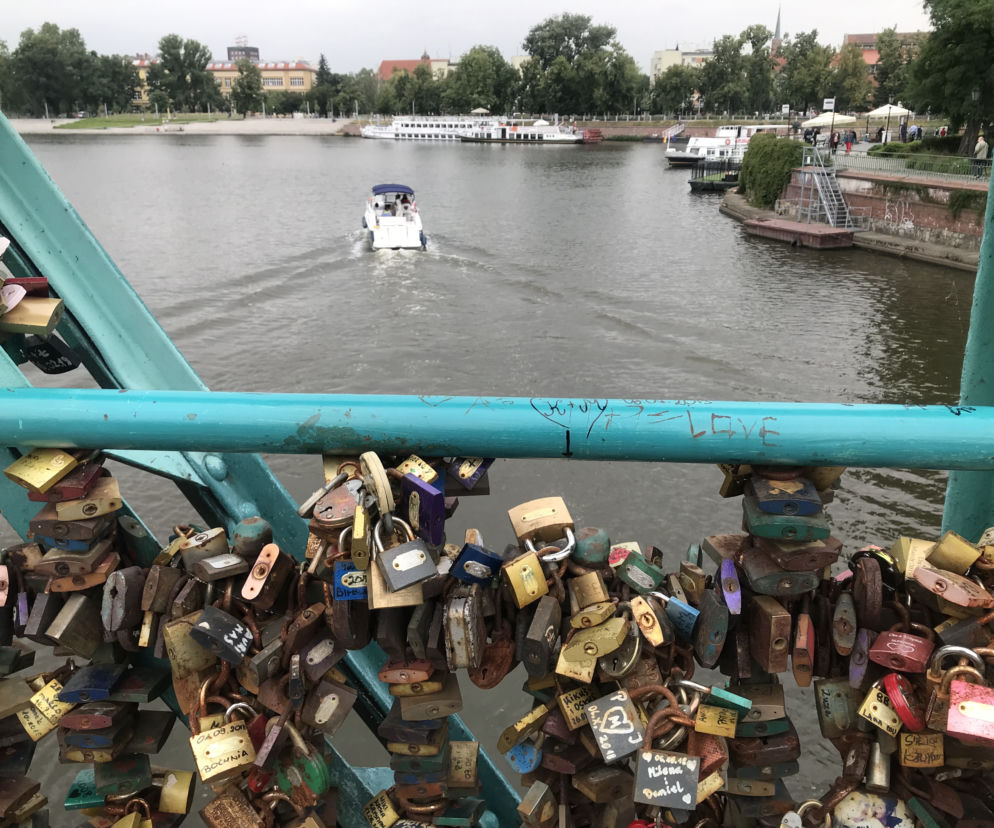 most tumski Wrocław kłódki
