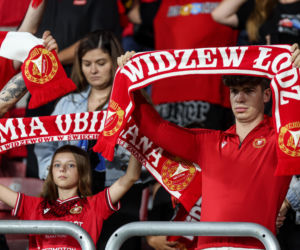 Widzew Łódź - Lech Poznań: Zdjęcia kibiców z meczu 6. kolejki PKO BP Ekstraklasy