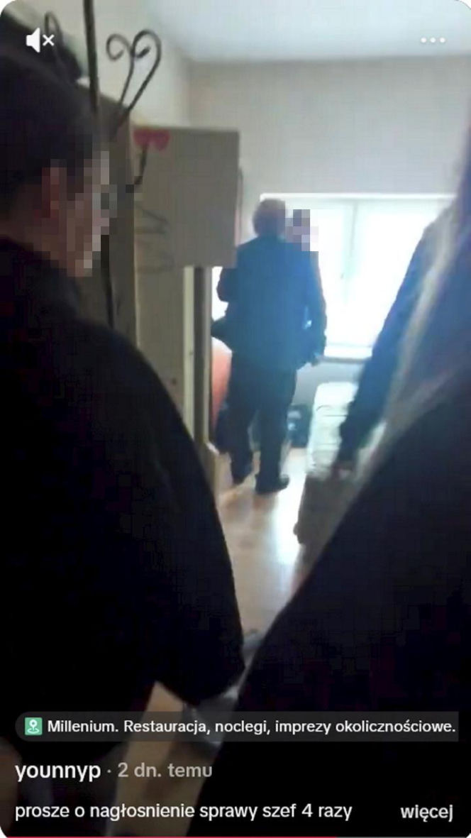 Restaurator zaatakował 15-letnią praktykantkę? Szokujące nagrania. Sprawę bada policja