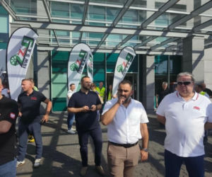 Protest związkowców JSW - czerwiec 2026