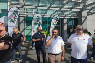 Protest związkowców JSW - czerwiec 2026