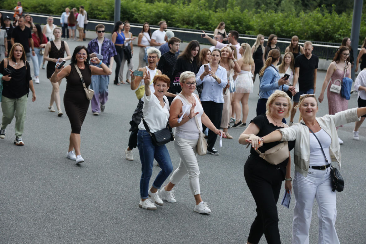 Koncert Jennifer Lopez w Warszawie (25.07.2025) - część pierwsza. Organizatorem koncertu jest Prestige MJM