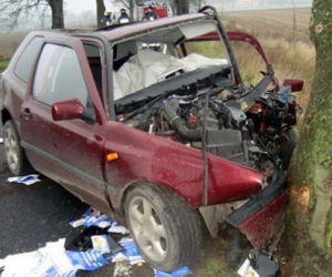 Wypadek w Dobrzyniewie (wielkopolskie) 