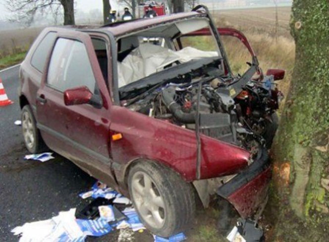 Wypadek w Dobrzyniewie (wielkopolskie) 