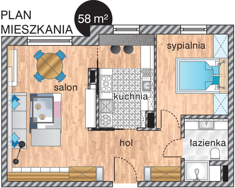 Plan mieszkania