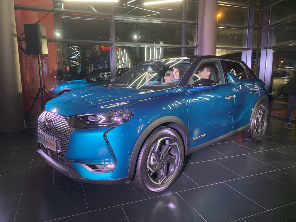 DS3 Crossback zaprezentowany w Polsce