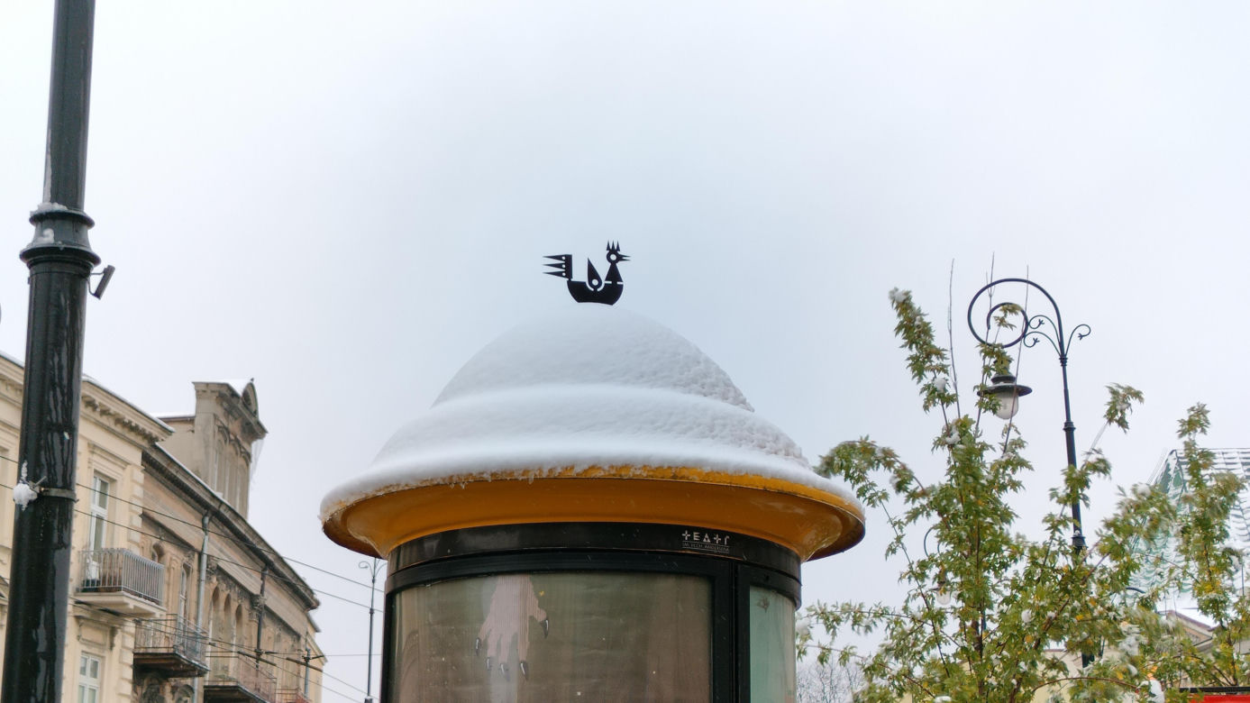 Pierwszy śnieg w tym sezonie! Lublin jest ukryty pod zimową pierzynką 