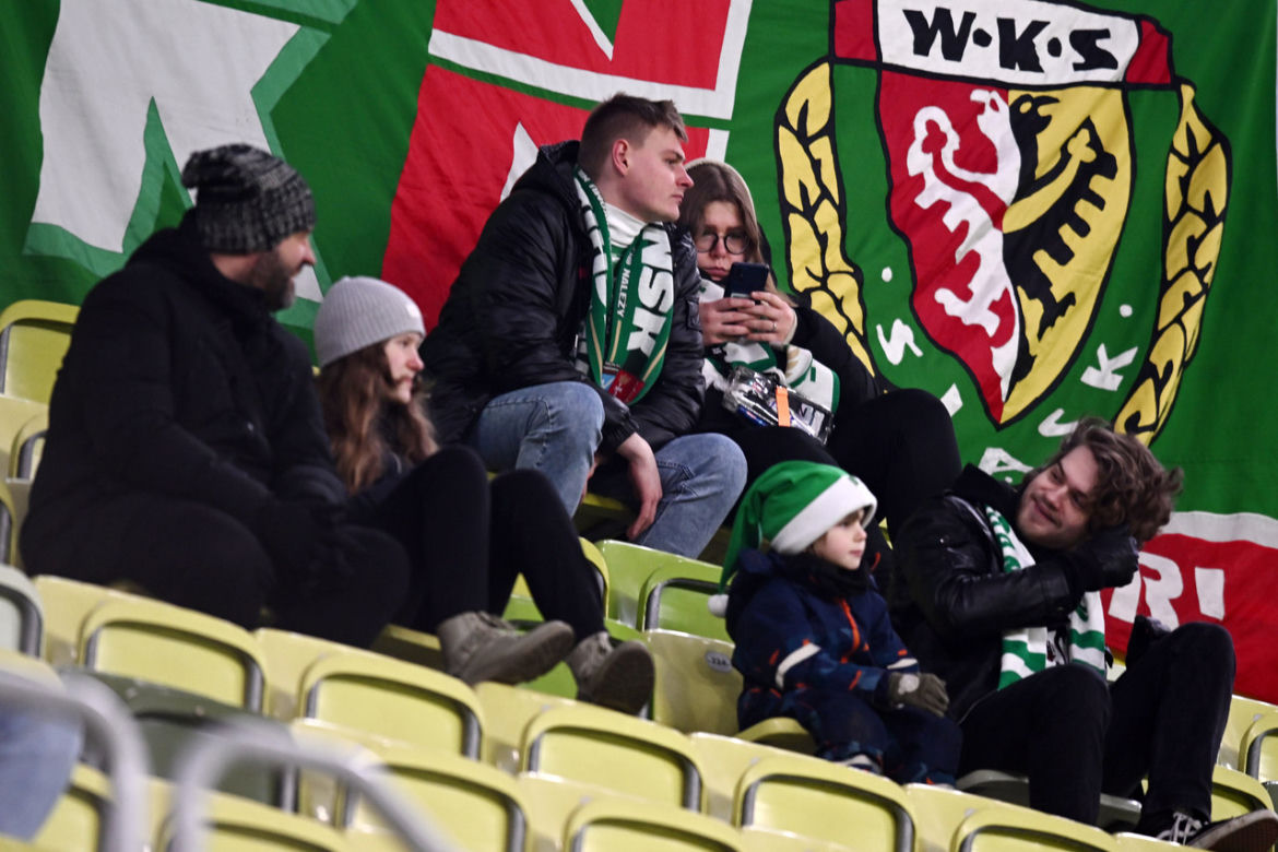 Kibice na meczu Lechia - Śląsk. Zobacz zdjęcia z trybun!
