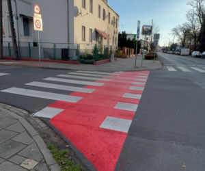 Przejścia pieszo-rowerowe na Zatorzu