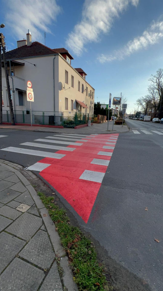 Przejścia pieszo-rowerowe na Zatorzu