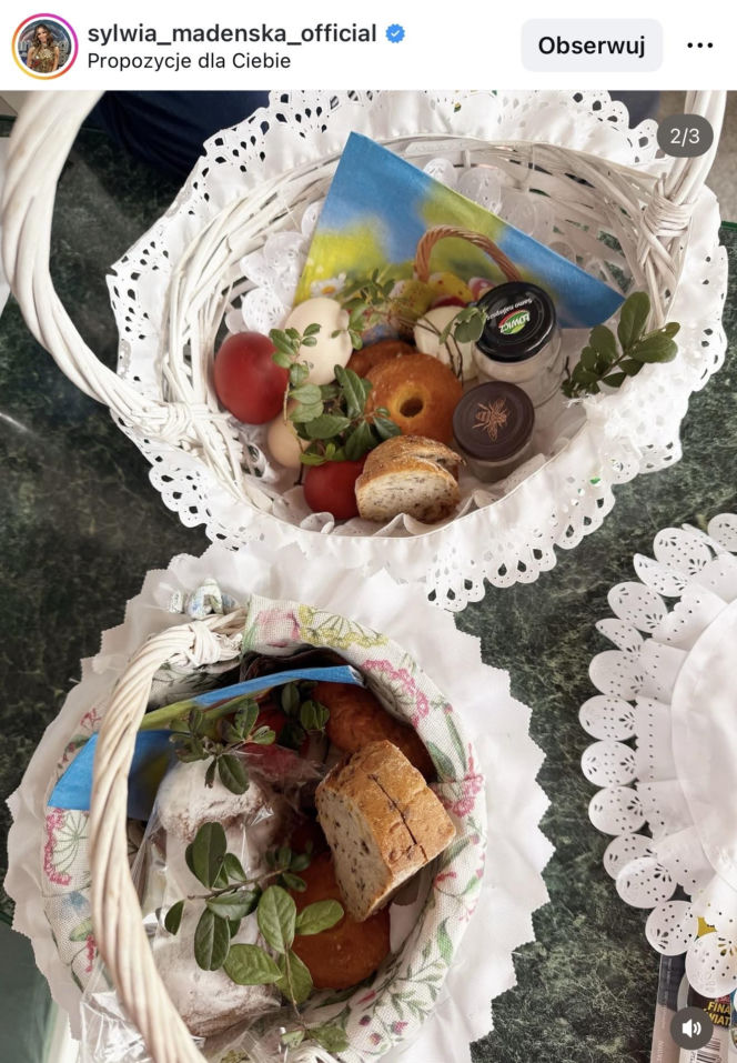 Gwiazdy i ich wielkanocne koszyki