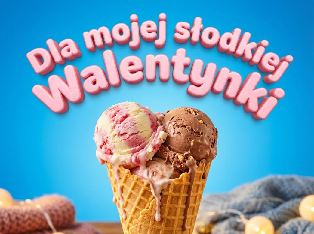 Kartki walentynkowe. Bądź moją Walentynką i kochaj mnie