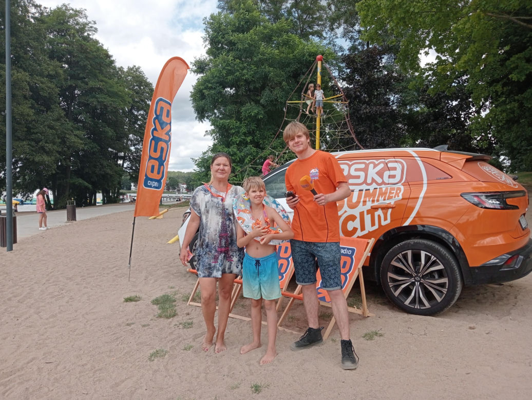 Eska Summer City Olsztyn. Pomarańczowa ekipa na Plaży Miejskiej