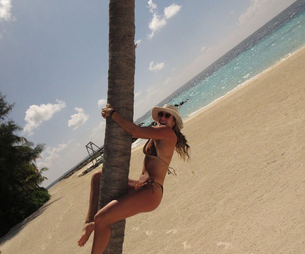 Aryna Sabalenka na Malediwach