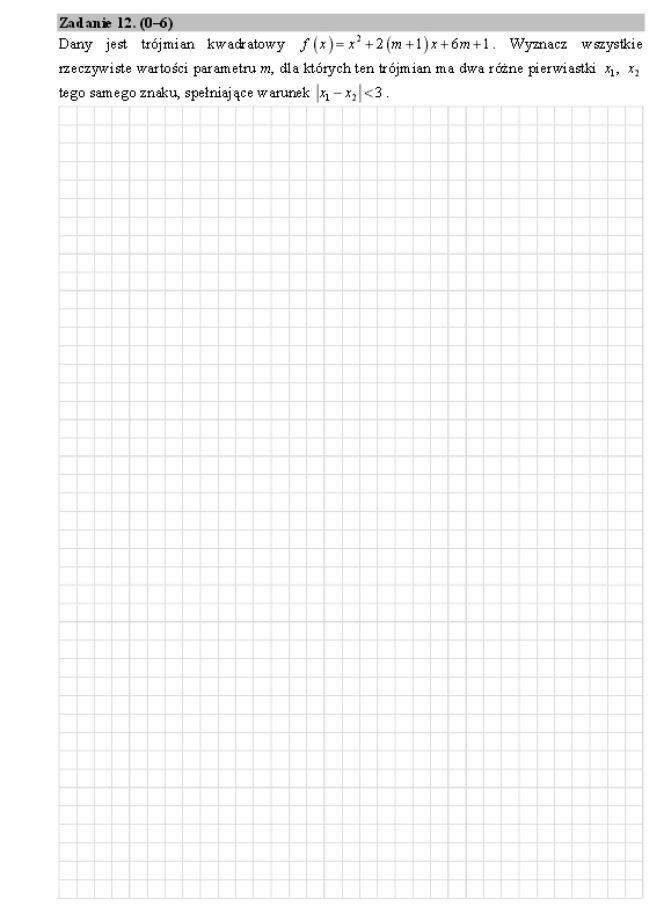 Matura 2016 matematyka poziom rozszerzony