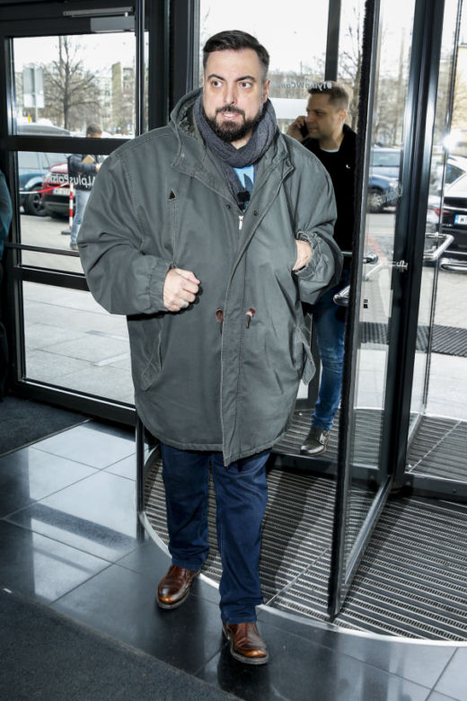 Tomasz Sekielski na wręczeniu nominacji Orły 2020