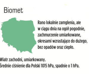Prognoza pogody na niedzielę, 16 czerwca 2013: Warszawa – 25, Poznań - 23, Kraków – 26, Gdańsk - 22