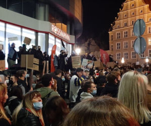 Bunt kobiet w Olsztynie