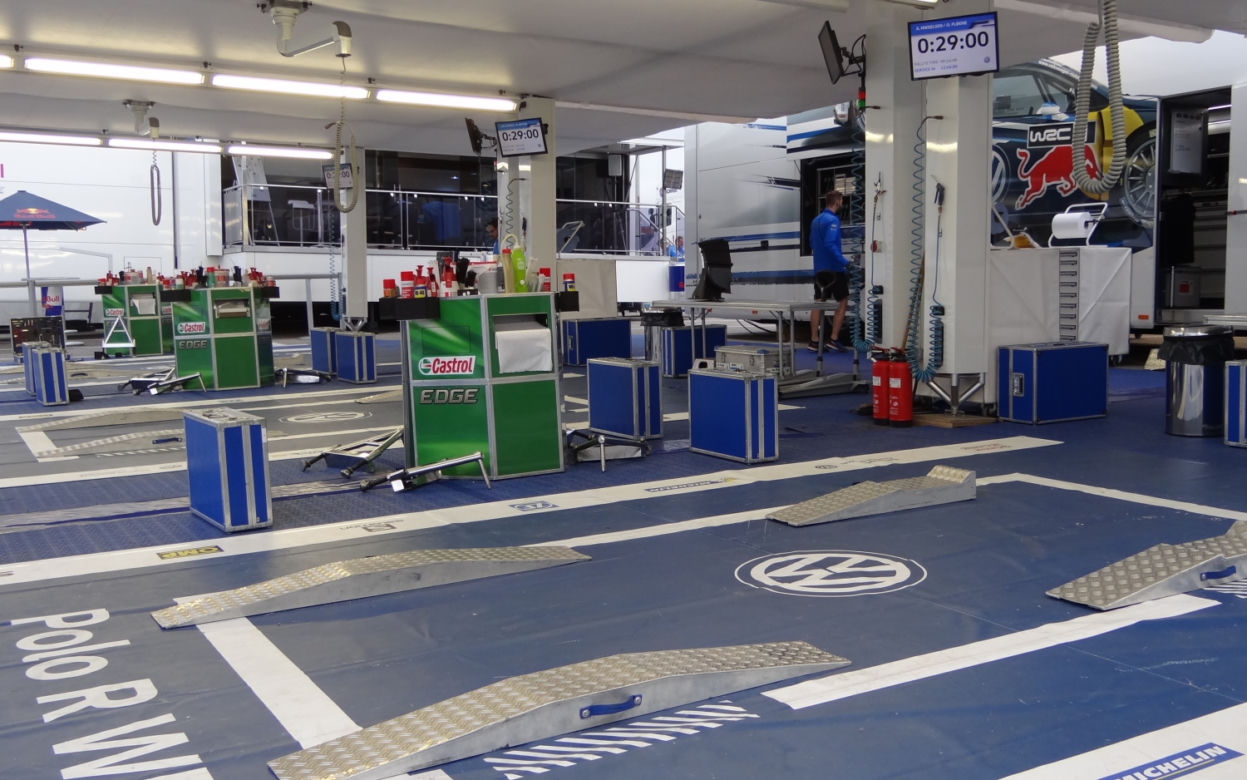 Strefa serwisowa, WRC, World Rally Championship, rajdy