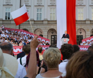 Marta Nawrocka na rocznicy zaprzysiężenia męża